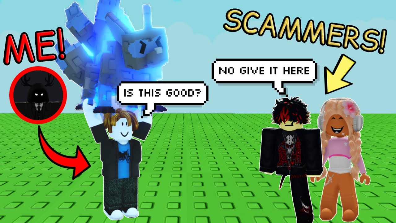I PRETENDED To Be A NOOB To CATCH SCAMMERS In GROW A GARDEN!