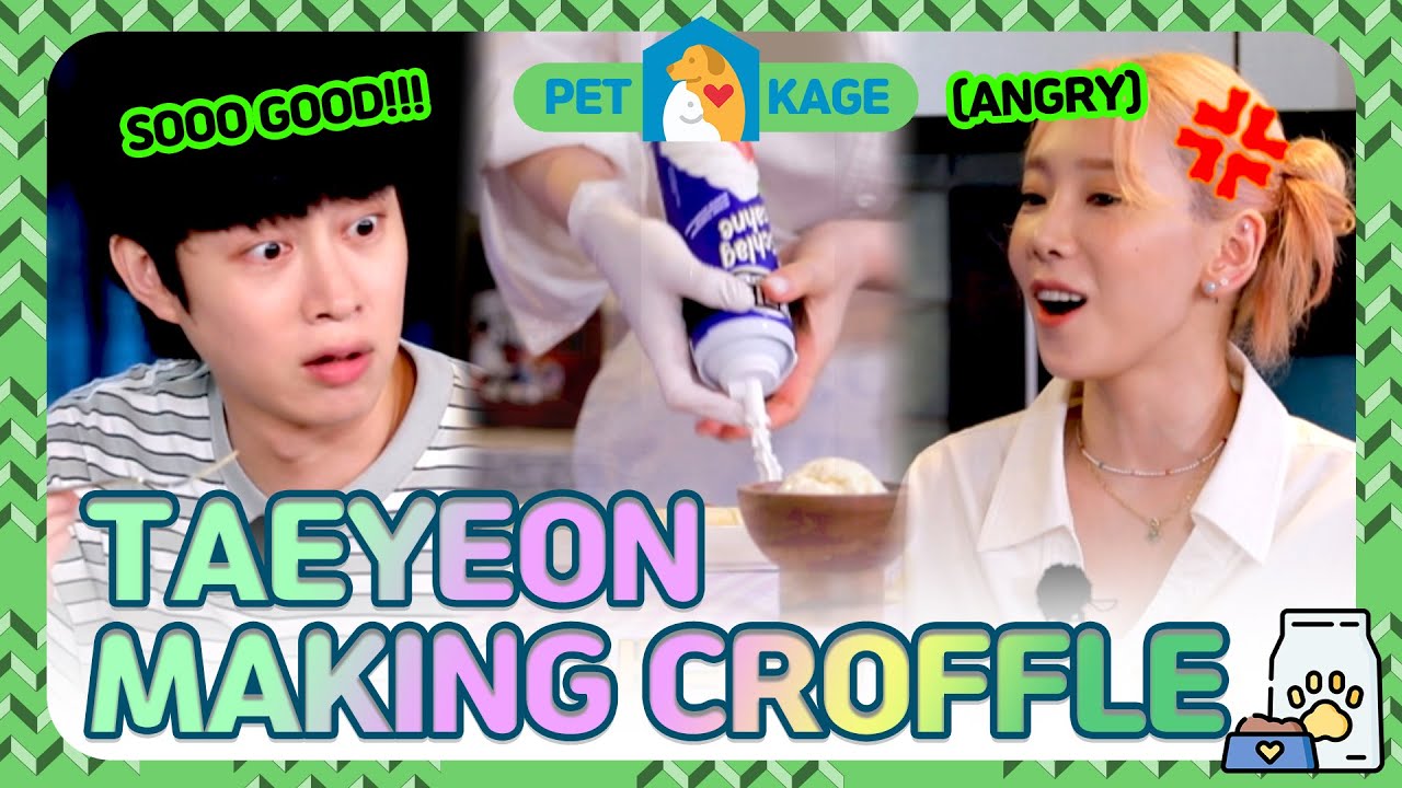 SNSD TAEYEON making croffle🧇