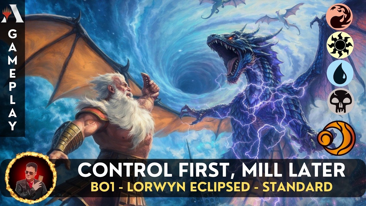 ☀️💧💀🔥 4 COLOR CONTROL MILL | MTG ARENA GAMEPLAY