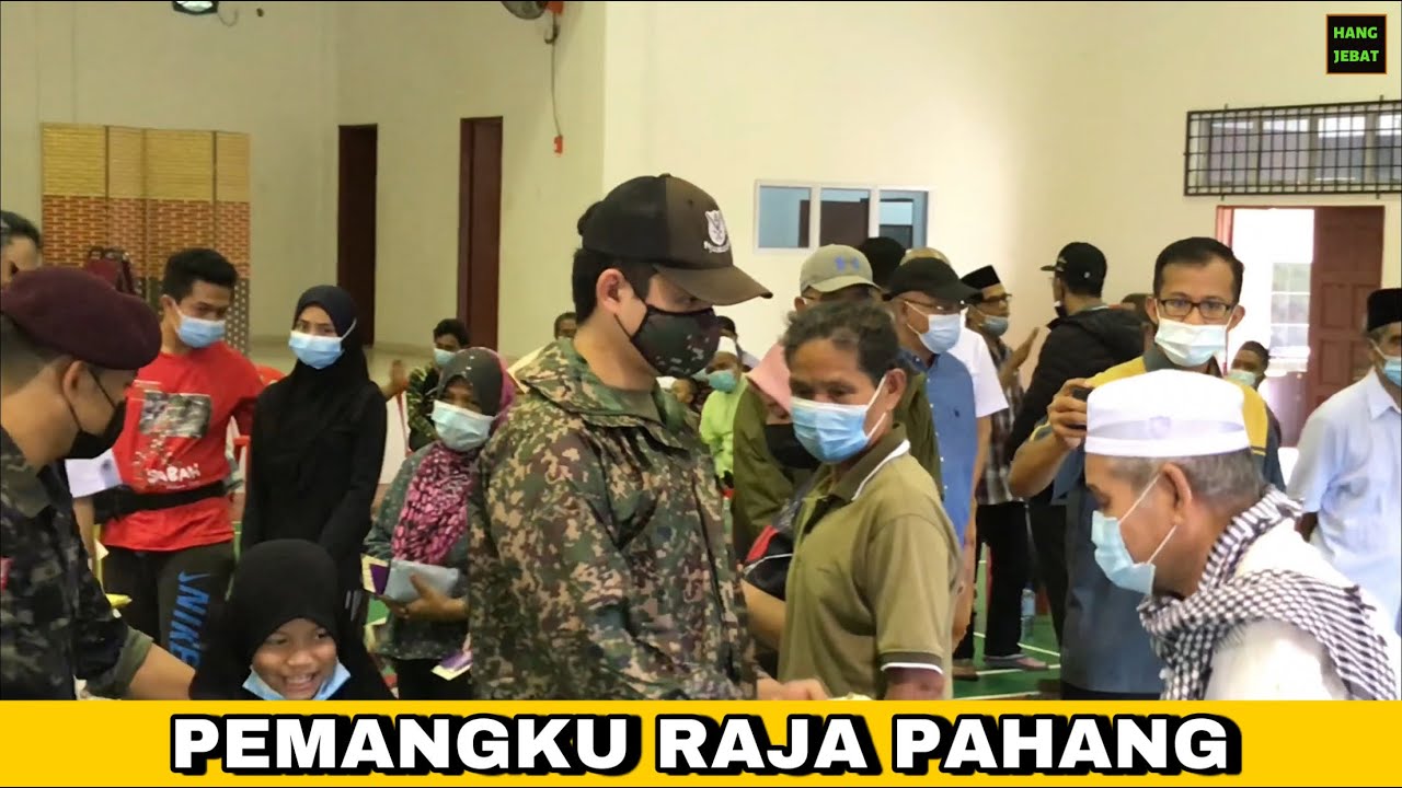 Daulat Tuanku !!...Tengku Hassanal Ibrahim Kurnia Sumbangan Kepada Mangsa Banjir di Raub