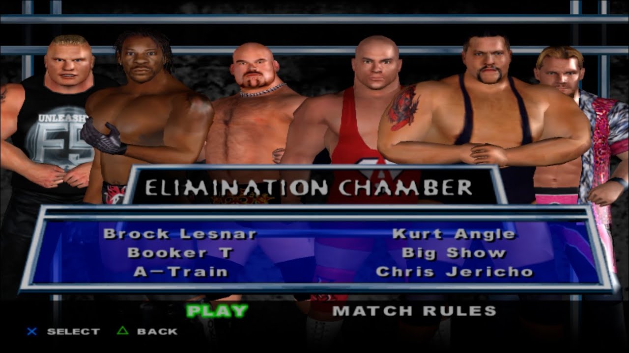 WWE SmackDown! Here Comes the Pain - ELIMINATION CHAMBER