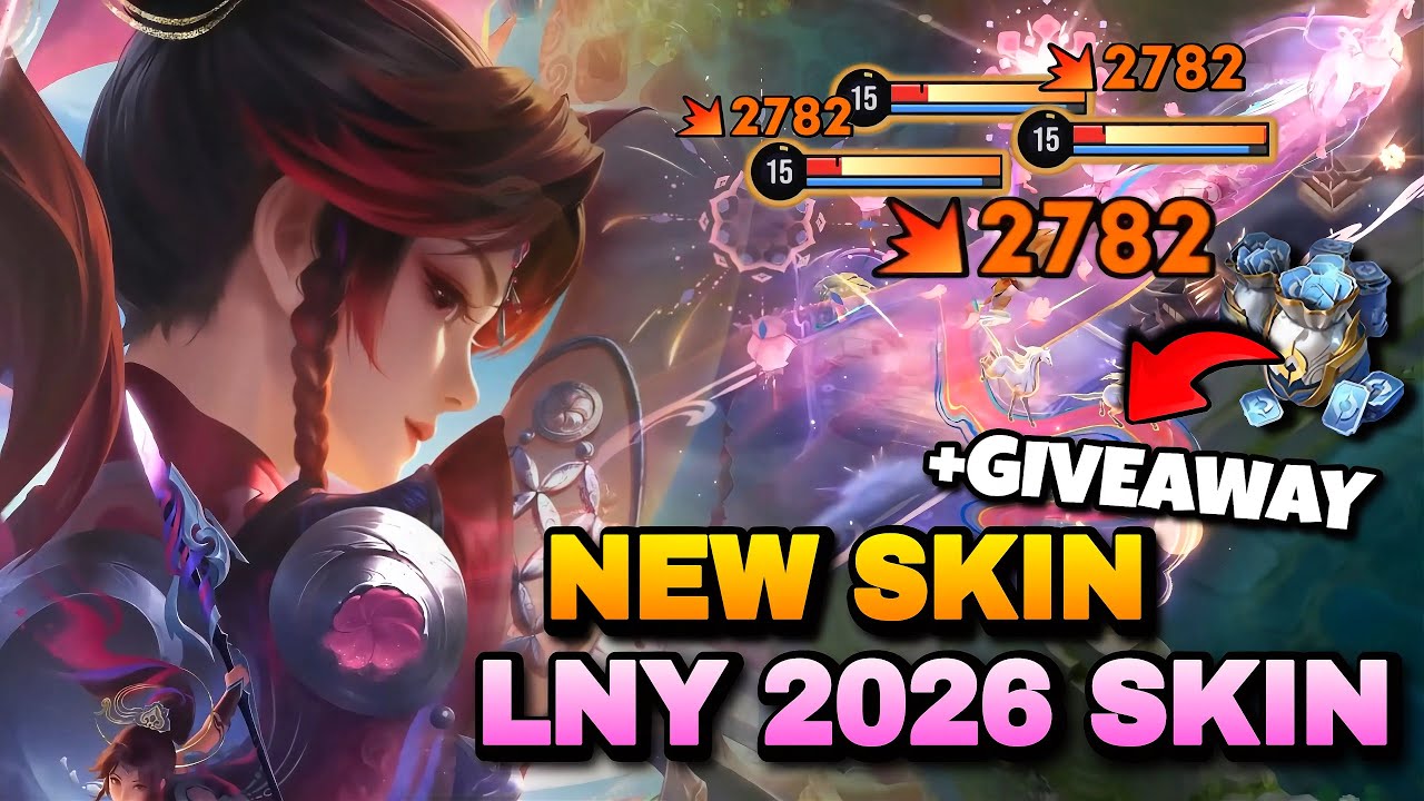 NEW SKIN + GIVEAWAY! YING LNY 2026 HORSE OF HIGH PEAKS GAMEPLAY | HONOR OF KINGS
