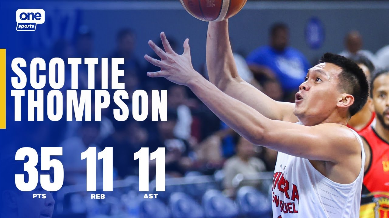 Scottie Thompson DROPS CAREER-HIGH 35 PTS for Ginebra | PBA SEASON 50 PHILIPPINE CUP | HIGHLIGHTS