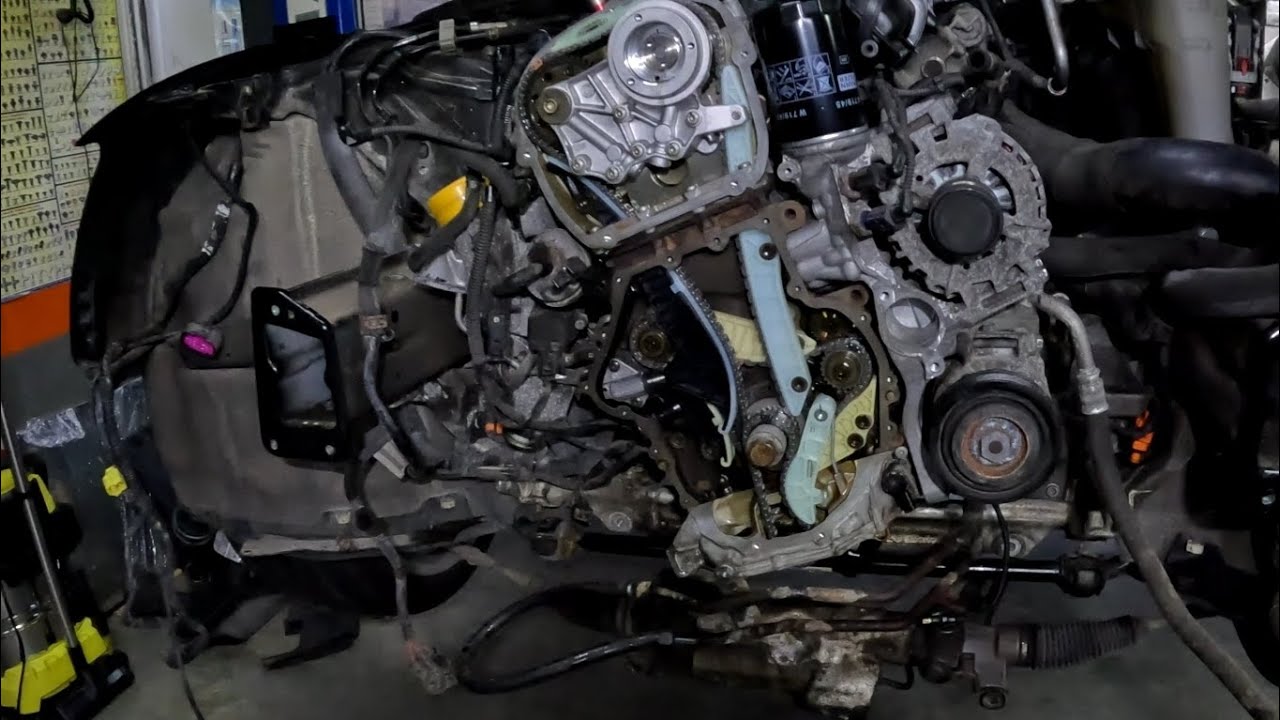 Audi A5 2.0 TFSI wymiana rozrząd gruby serwis
