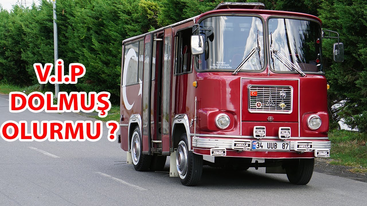 Nostaljik VIP Magirus Minibüsü Test Ettik - V.I.P Özel Yapım Dolmuş