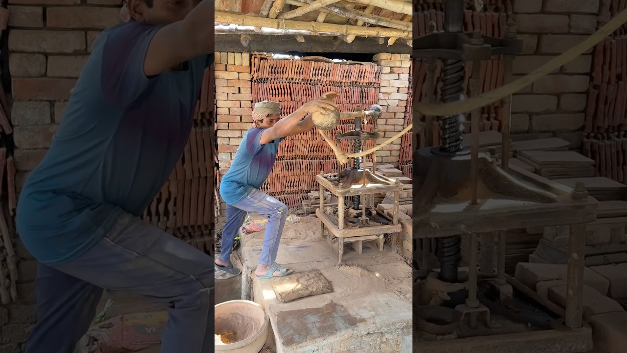 Making clay tiles