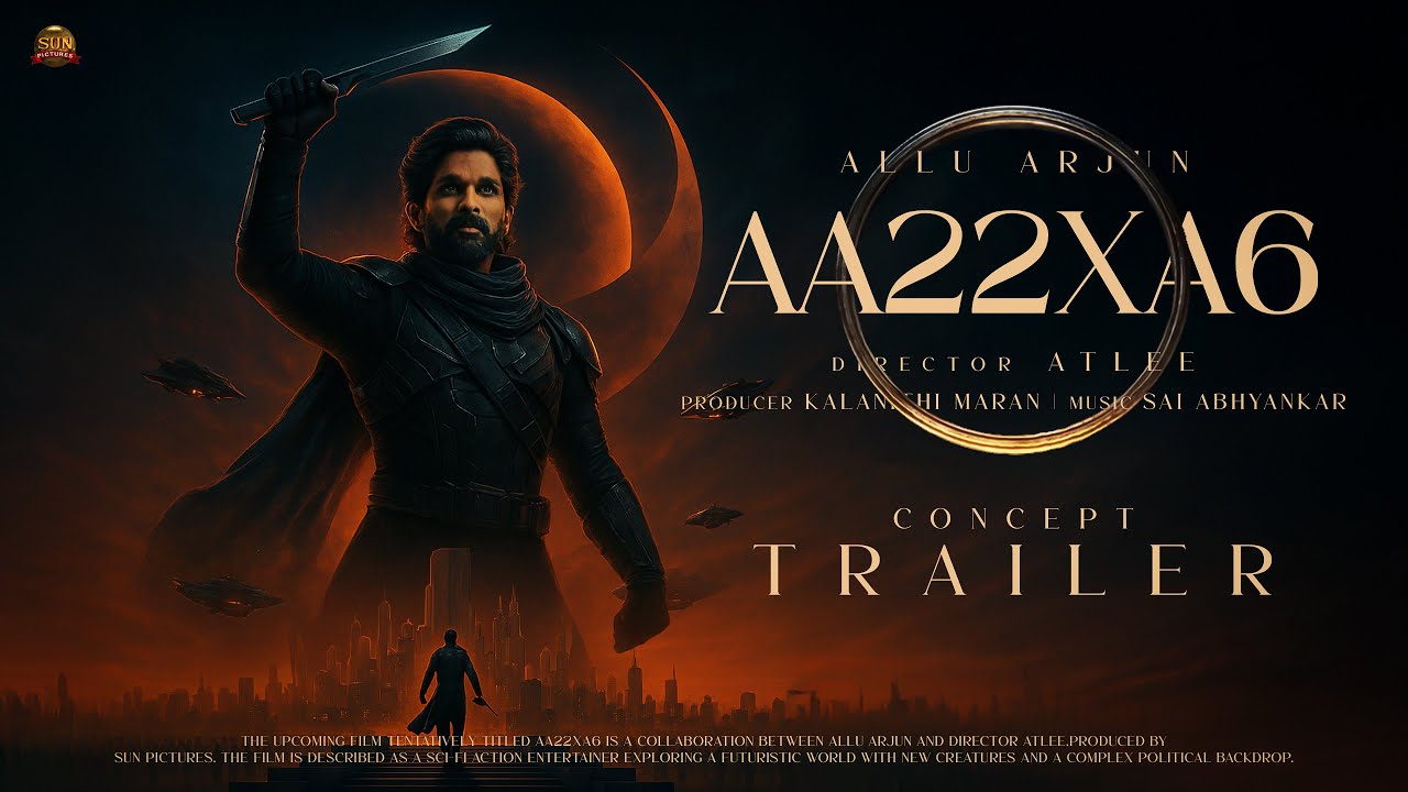 AA22xA6 - Concept Trailer | Allu Arjun | Samantha | Atlee | Kalanithi Maran | Movie Cruzzer