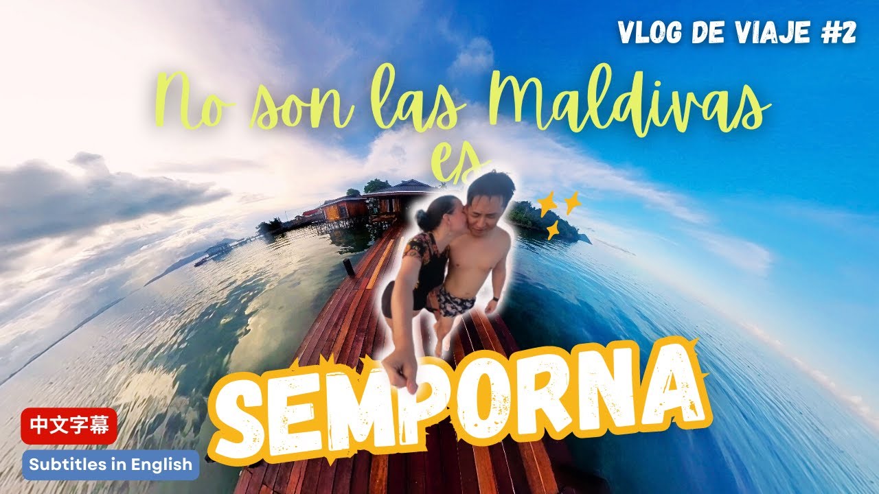 ¡No todo es perfecto en el paraíso de Borneo! | Sabah, Malasia 2023 | Día 2 - Semporna & Selakan