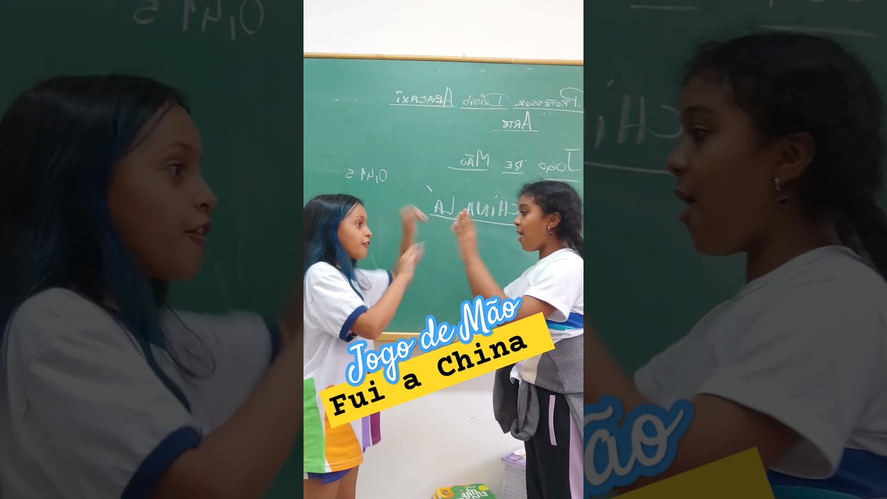 Jogo de M&atilde;o Fui a China #parabole #escoladofuturo #humor #funny #itapevi