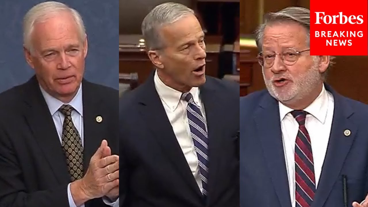 WATCH: John Thune Explodes At Gary Peters After He Blocks Ron Johnson's Bill To Pay Federal Workers