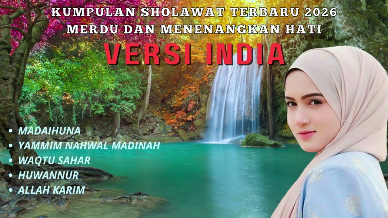 Sholawat India Viral & Menyentuh Hati | Madaihuna, Allah Karim, Waqtu Sahar, Yammim Nahwal Madinah