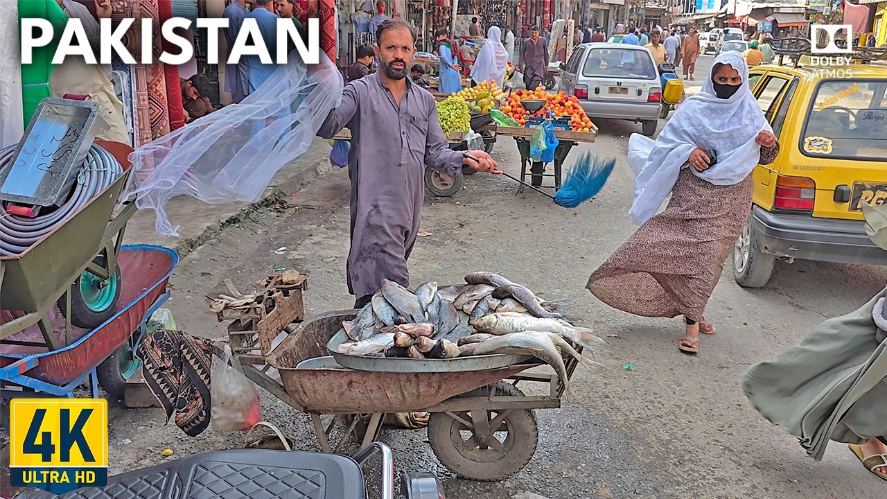 🇵🇰 Real Pakistan 2025 in 4k | Raw Mansehra Street Tour 4k Walk & Captions