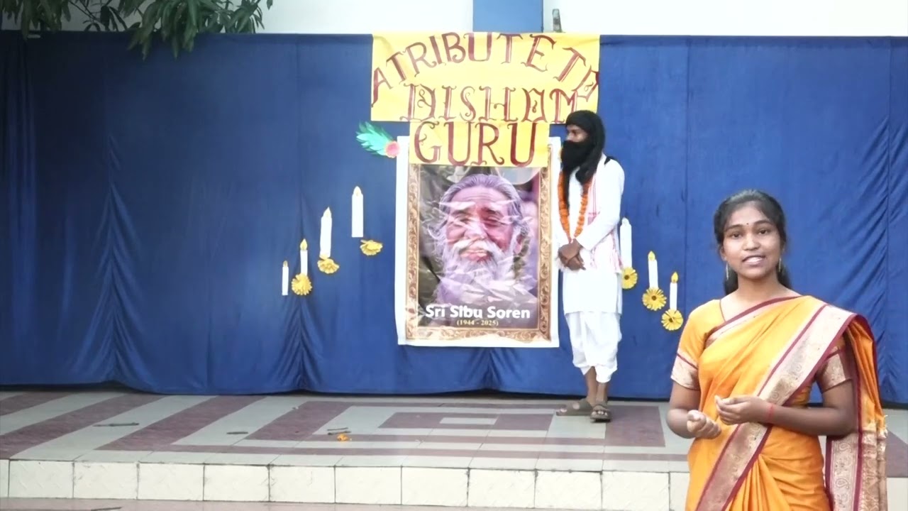 Tribute to Shree Shibu Soren