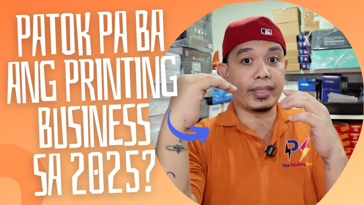 PRINTING BUSINESS IN 2025 | The Printing Shock | Marlon Ubaldo