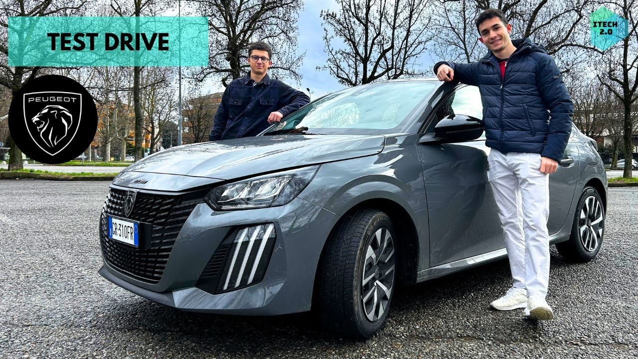 TEST DRIVE PEUGEOT 208 2024 - 1.2 turbo benzina 100cv