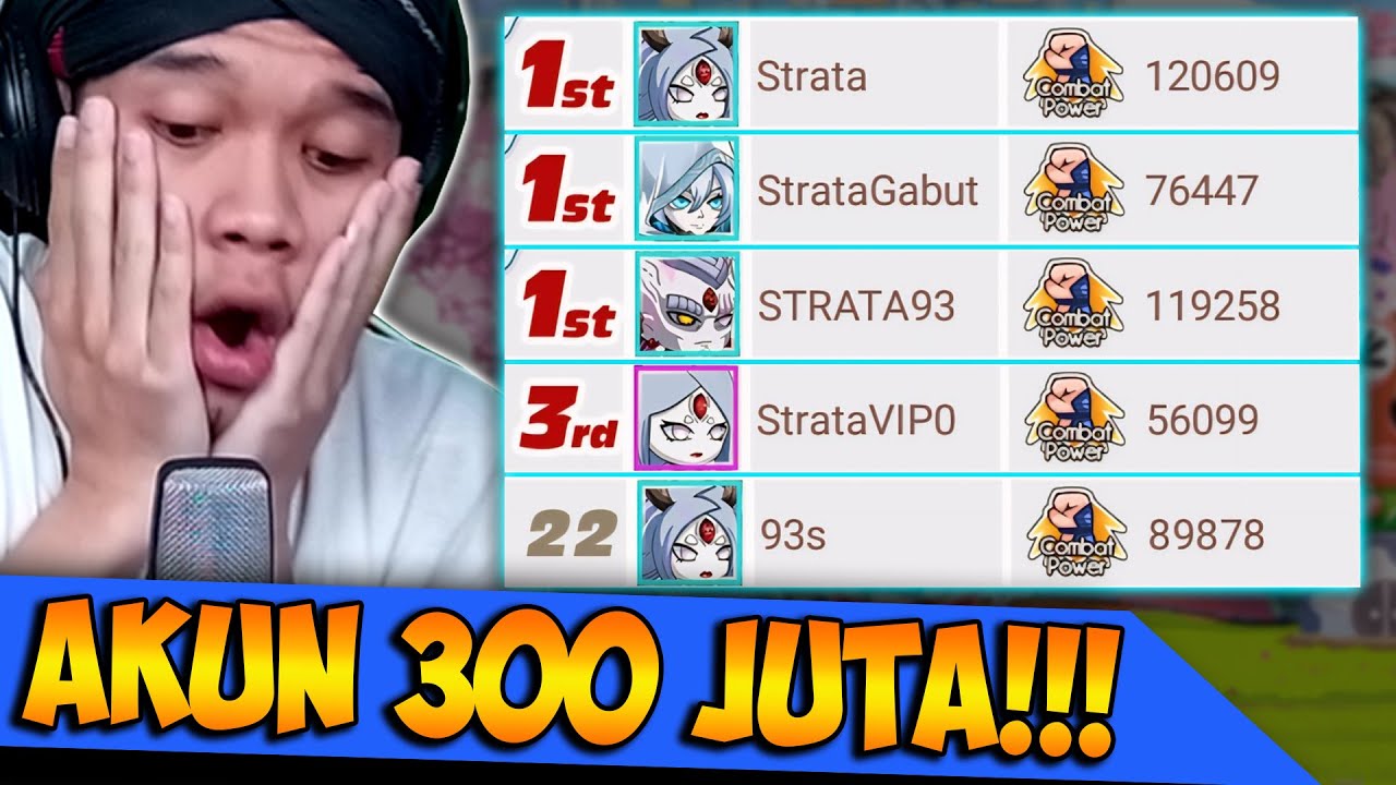 Review Akun 300 JT by Strata All Server !!! Ninja Heroes New Era
