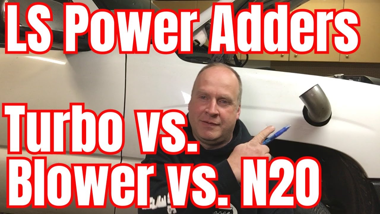 LS Power Adders Compared - Turbos vs. Superchargers vs. Nitrous