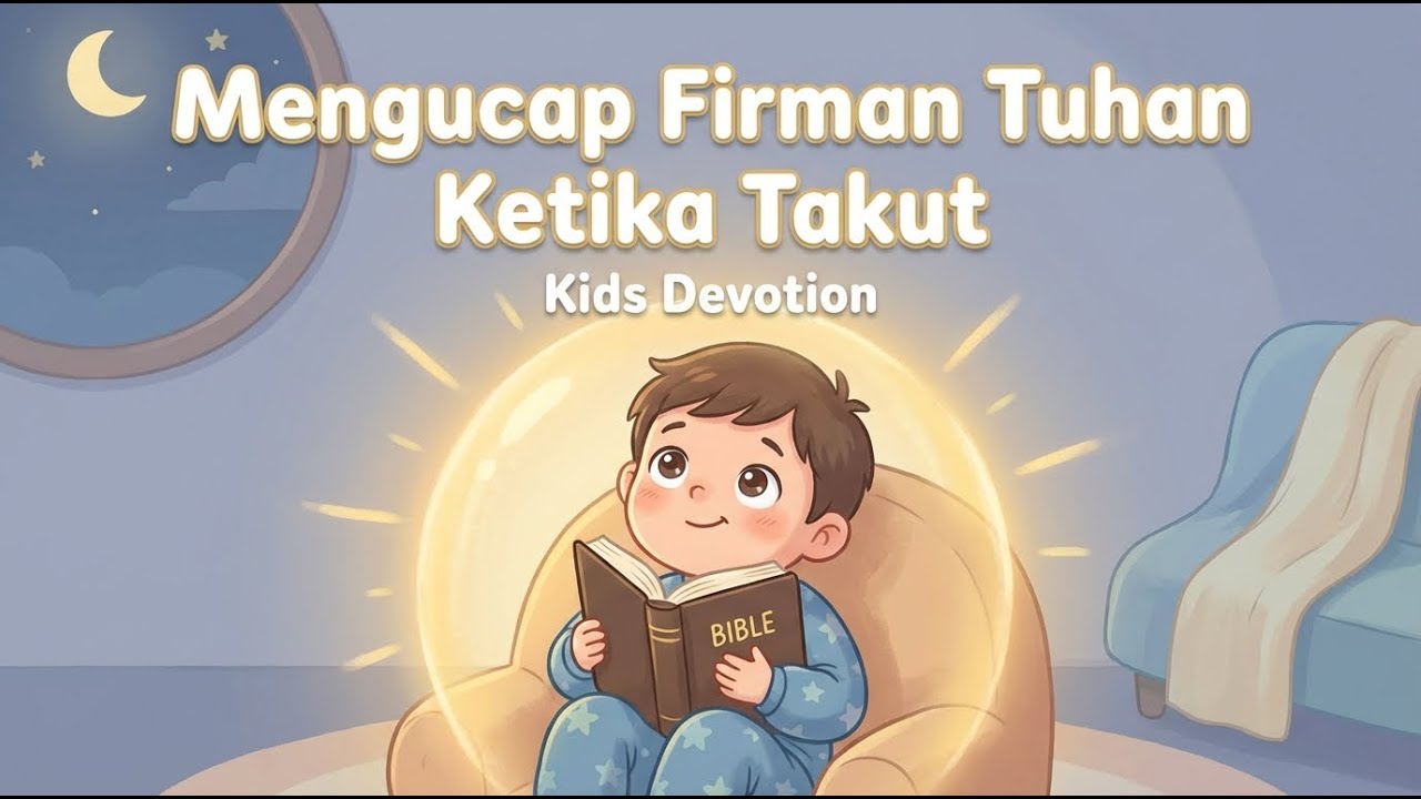 Mengucap Firman Tuhan Ketika Takut | Kids Devotion Anak