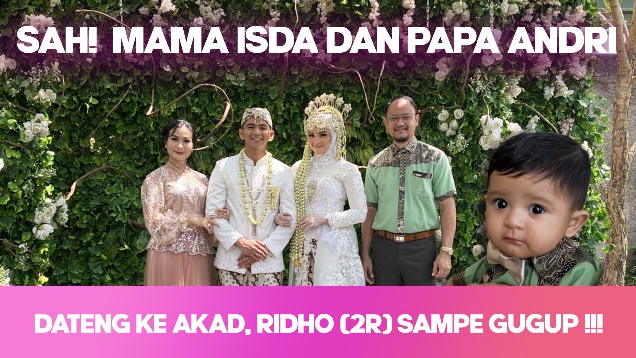 PERNIKAHAN RIDHO DA & SYIFA, KETEMU SYAKI IKUT HAPPY!
