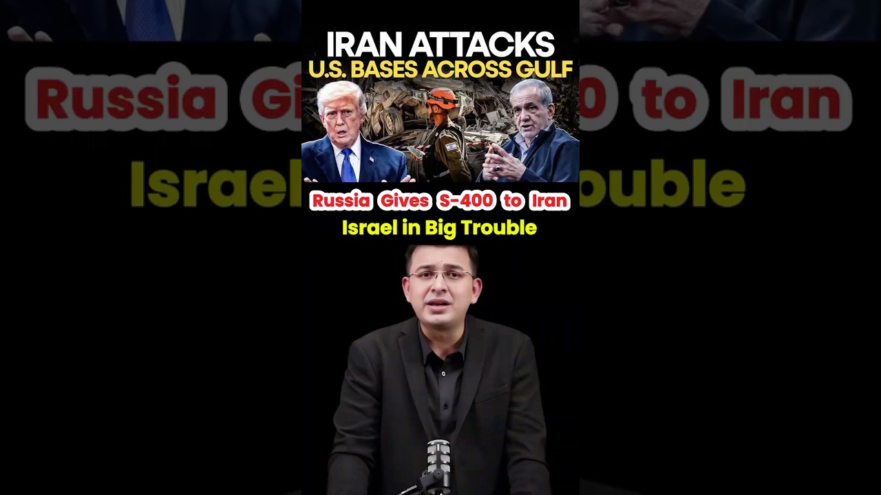 Putin Big Move: Russia Gives S-400 to Iran – Israel Braces for Revenge! #donaldtrump #khamenei #iran