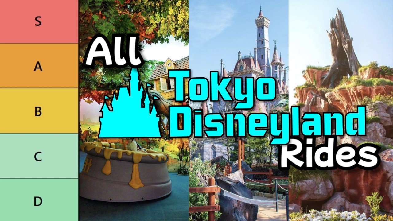 Tokyo Disneyland Ride Tier List | All 37 Attractions Ranked