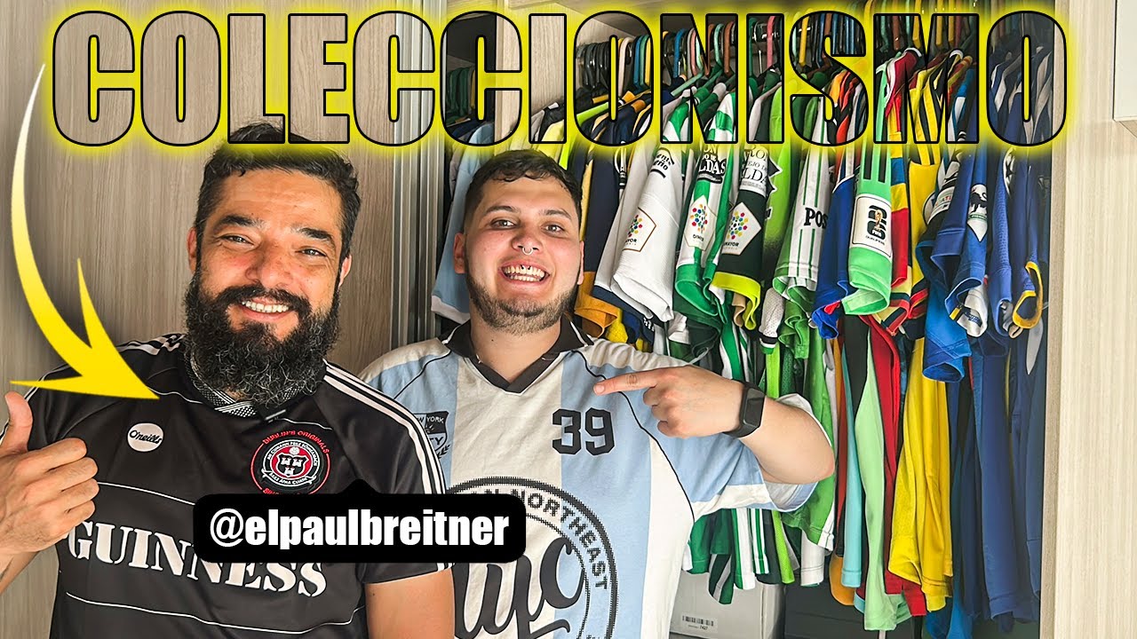 La obsesión por COLECCIONAR CAMISETAS DE FUTBOL COMPLETAMENTE ORIGINALES | Fabio Castellanos