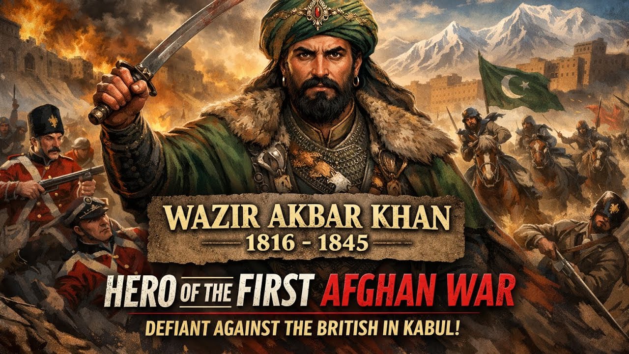 وزیر اکبر خان | انگریزوں کو للکارنے والا افغان ہیرو | First Anglo-Afghan War