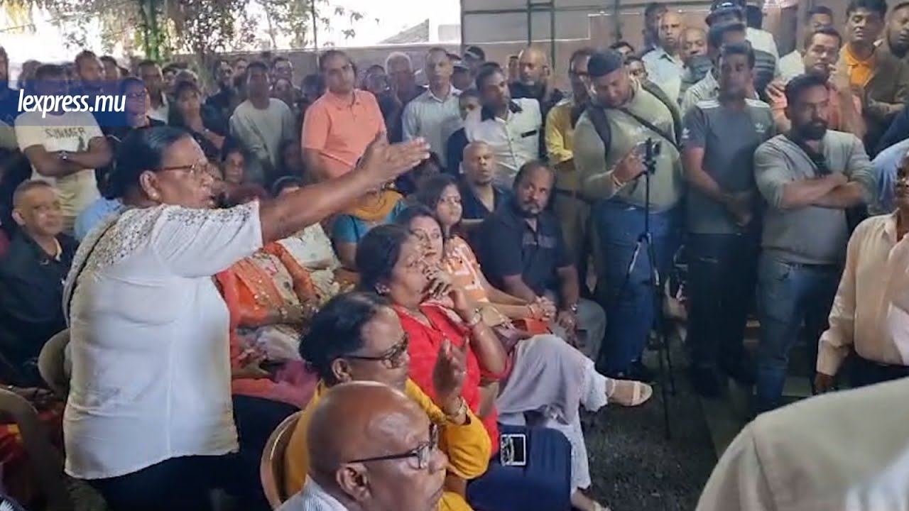 Réunion de l’Alliance Lepep à Petit-Raffray : vives tensions contre de nouveaux candidats