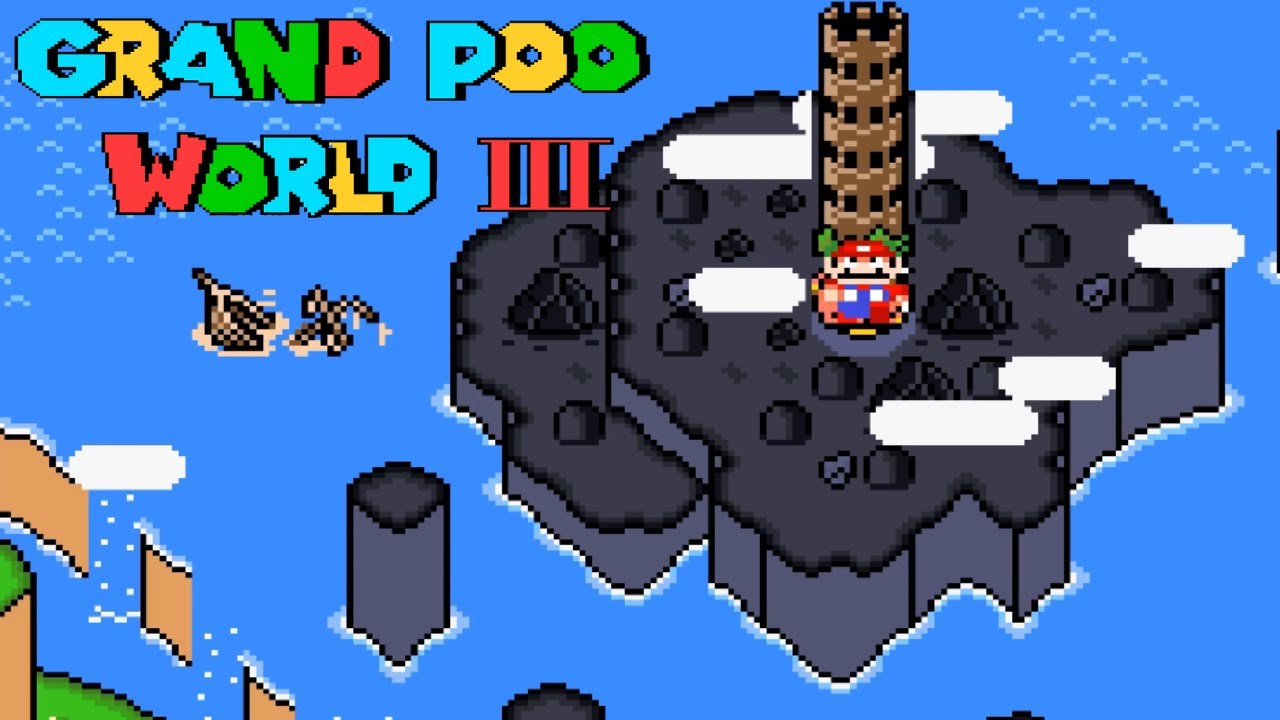 Grand Poo World 3: Tower Of Fate - HARD MODE [TAS]