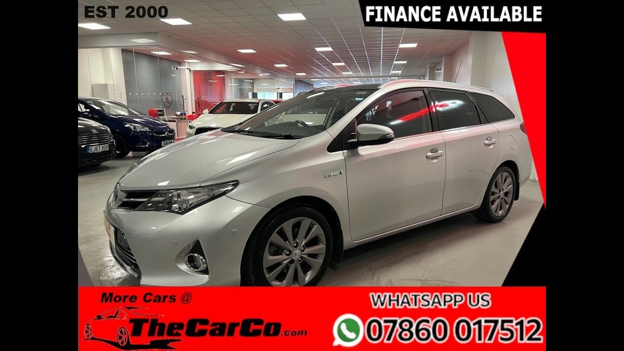 TOYOTA AURIS 1.8 VVT-h Excel Touring Sports 5dr Petrol Hybrid CVT Euro 5