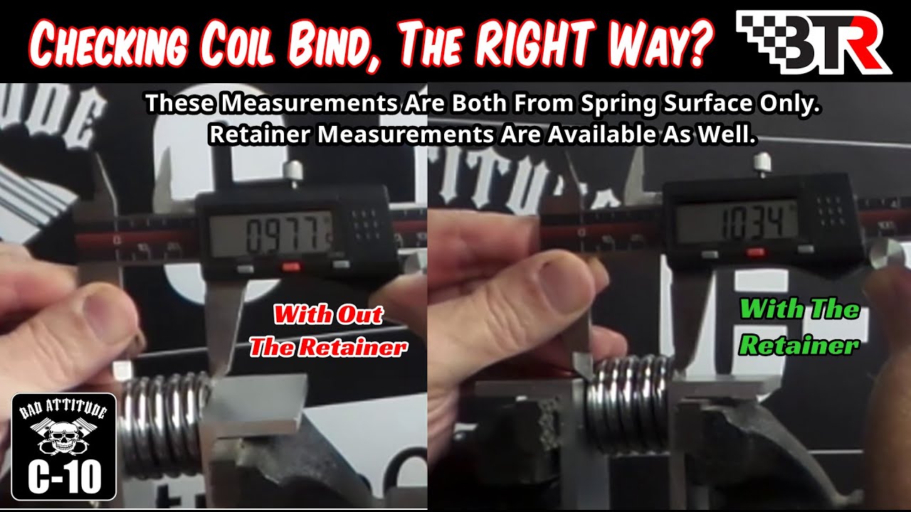 The SHOCKING Truth About Measuring Valve Spring Coil Bind