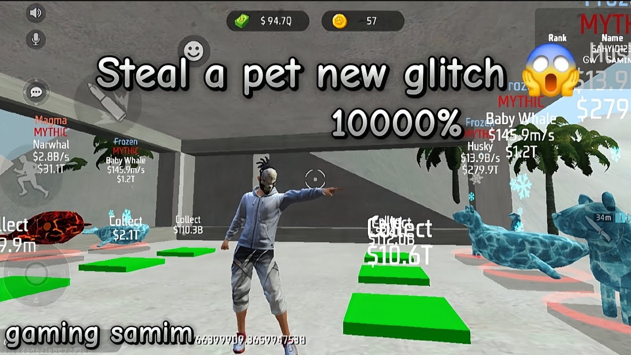 free fire steal a pet glitch new update 😱 @gamingsamim-o4h 