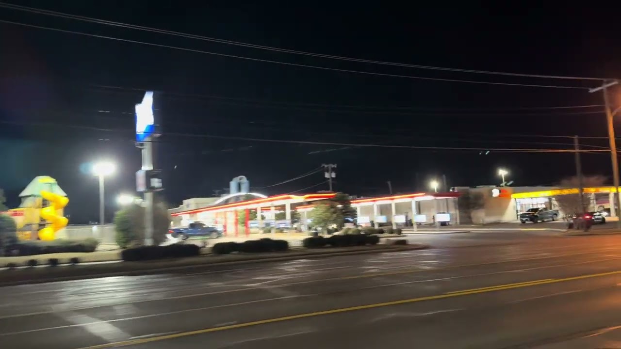 Ride down N. Valley mills Dr. in Waco , Texas . 