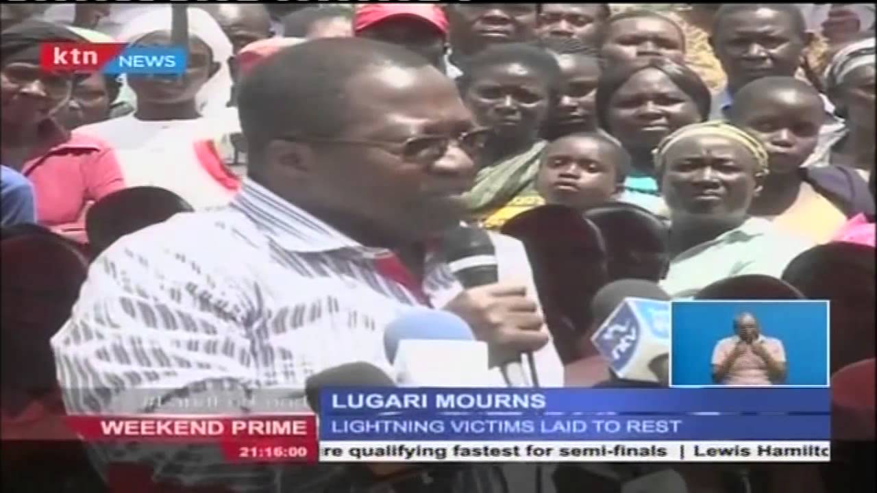 Lugari lightning victims laid to rest as leaders demand equipment from government