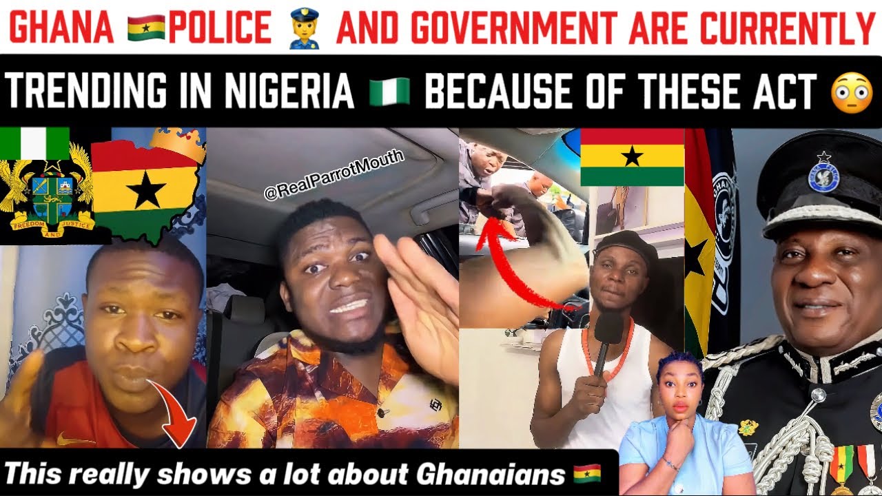 Ghana 🇬🇭 Police 👮 and Government Are Currently Trending In Nigeria 🇳🇬 Because Of These Act 🇬🇭🇳🇬