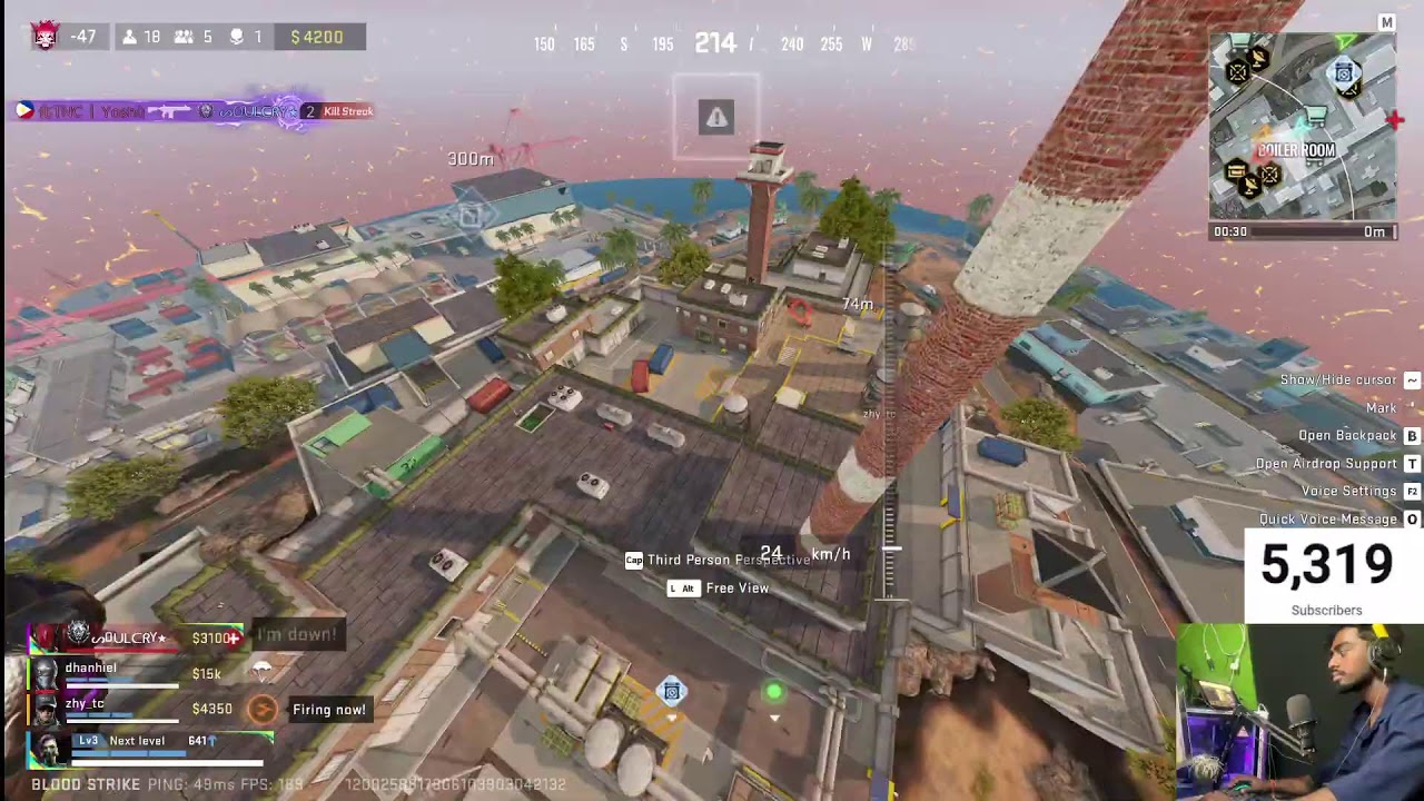 I Played Blood Strike Live for 4 Hours Straight (This Happened)
