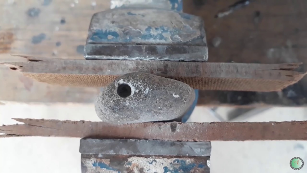 PLOMADAS  DE PIEDRA PARA PESCAR DE FONDO  MUY EFECTIVAS