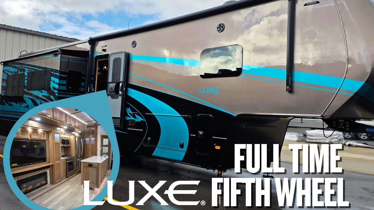 Полный тур на автодоме: Luxe 38GLS | 4-сезонный роскошный прицеп с пятым колесом