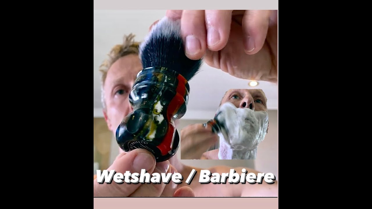 Green 6/8 WoolfBlades - Home Barber ASMR  Boxing Day Straight Razor Shave (vid 129)