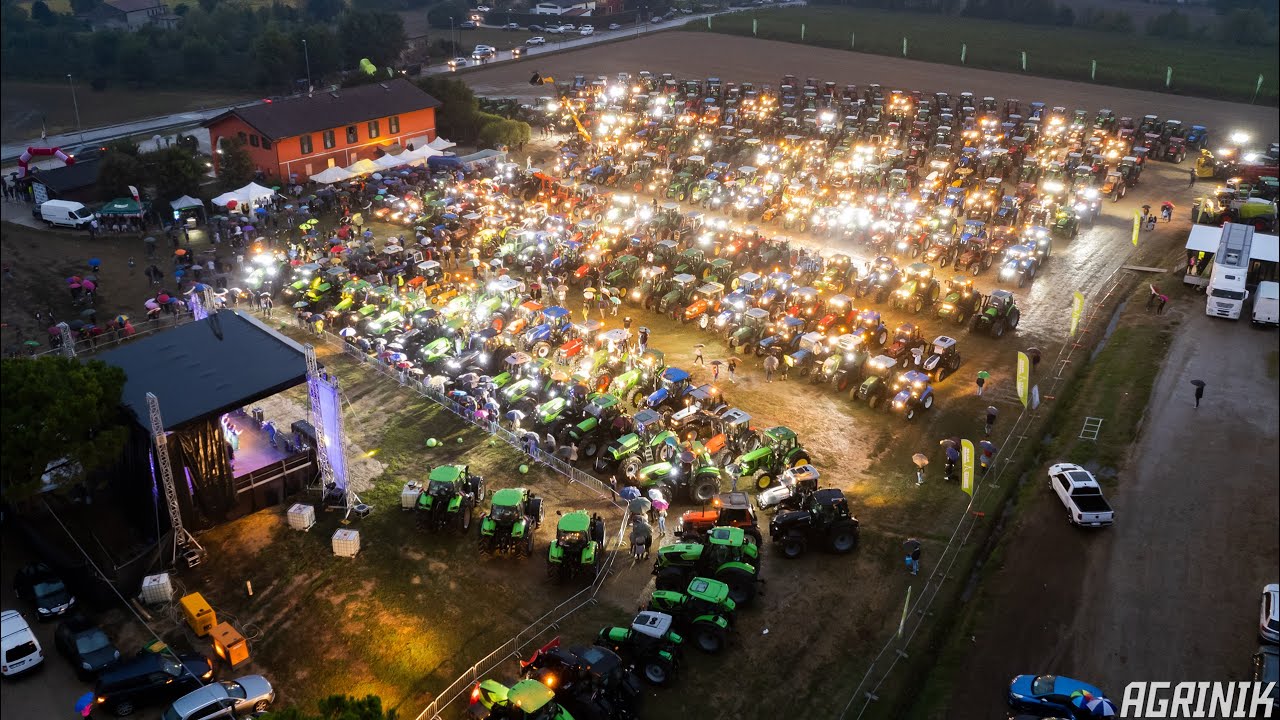 Trattorista Open Air 2021 | Più di 400 Trattori | Drone View Sotto La Pioggia ! 🌧️
