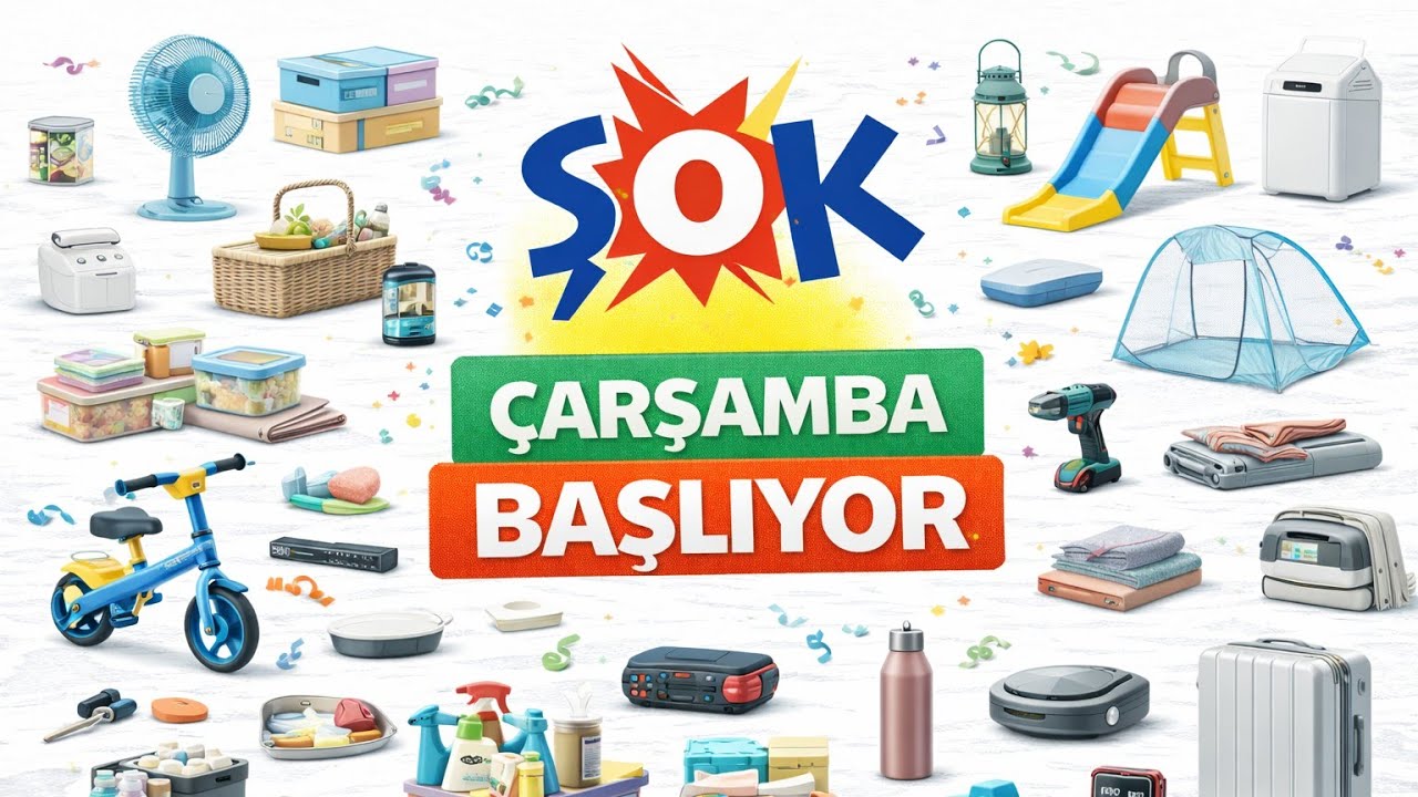 ŞOK 11 MART 2026 | ŞOK MUTFAK ÜRÜNLERİ VE EV ALETLERİ