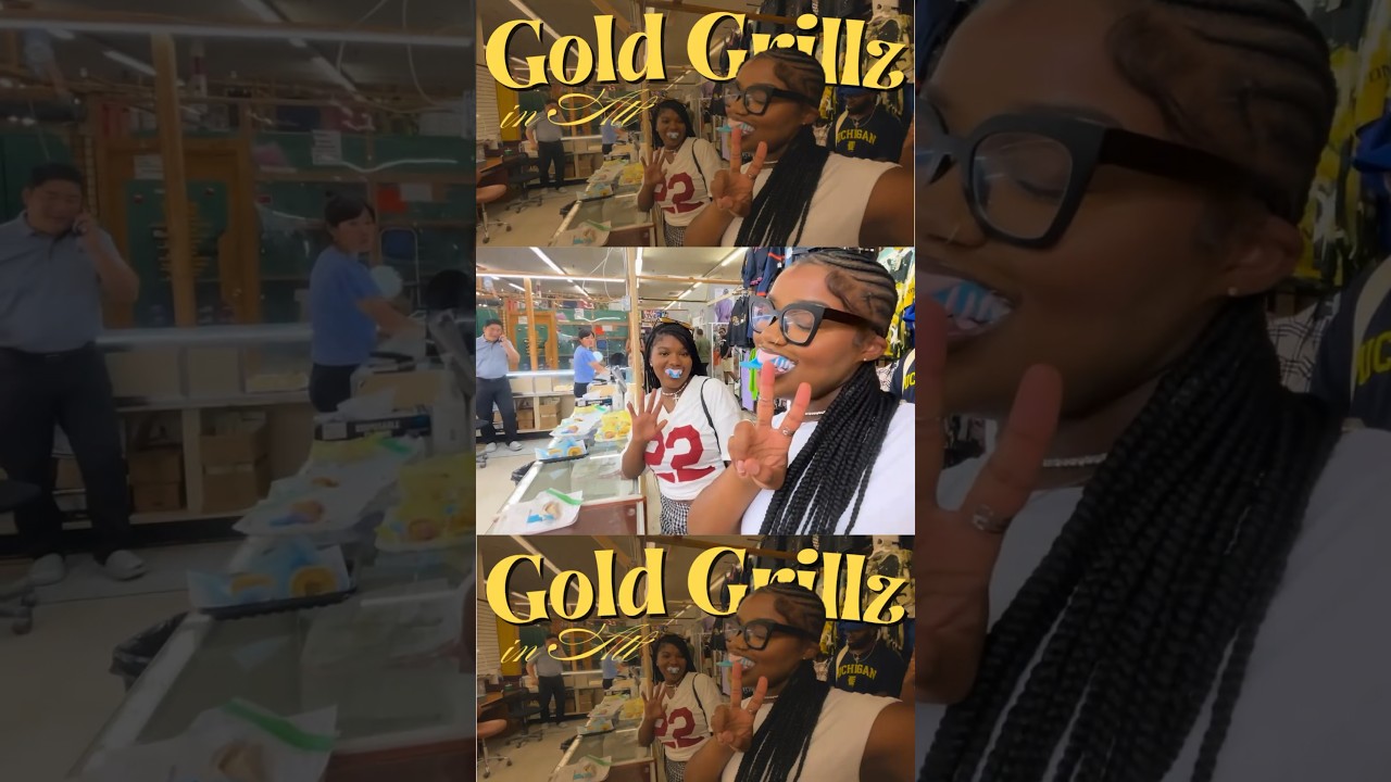 JENNIFER JAMES | Gold Grillz in ATL #atlanta