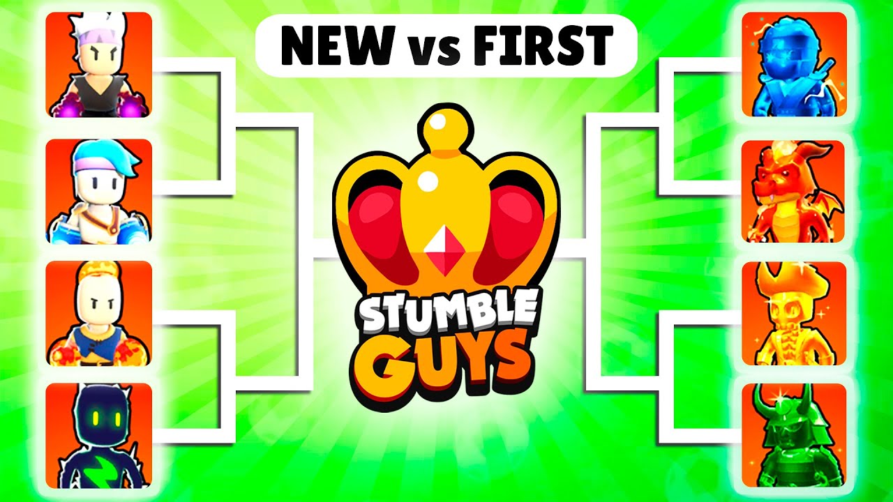 NEW SPECIAL SKINS vs FIRST SPECIAL SKINS 🔥 Stumble Guys Tournament
