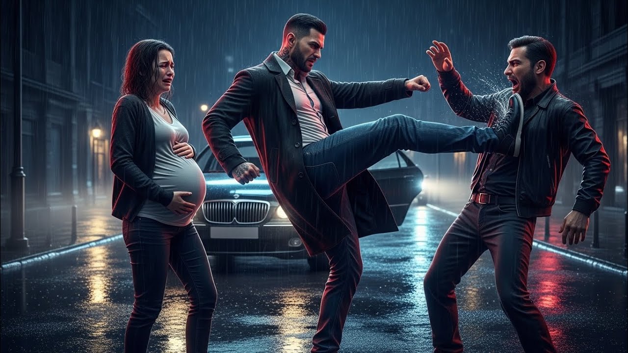 Poor Pregnant Woman Was Thrown Out In The Rain — Until The Mafia Boss Stopped His Car 