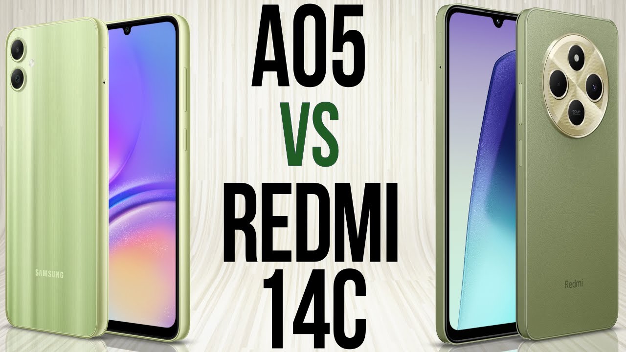 A05 vs Redmi 14C (Comparativo & Preços)