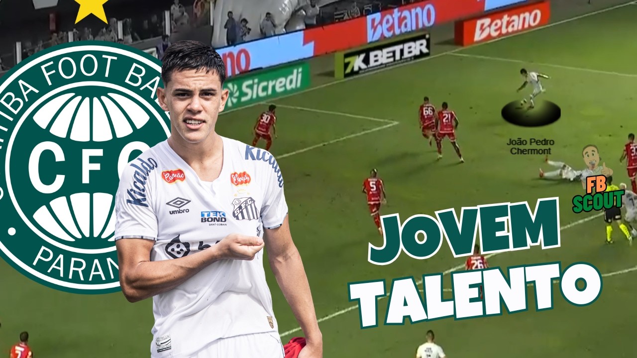 COMO JOGA JP CHERMONT, NOVO LATERAL-DIREITO DO CORITIBA