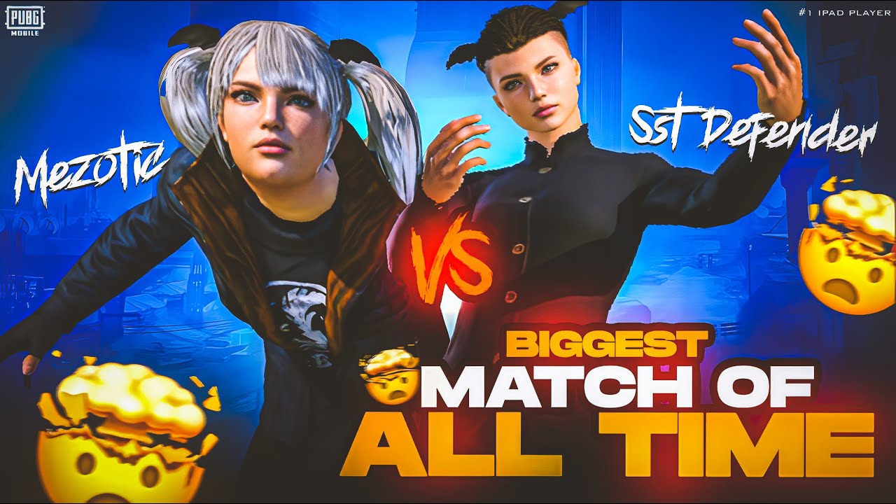 SST DEFENDER vs MEZOTIC 🔥\ Hardest match of PubgM history 😨