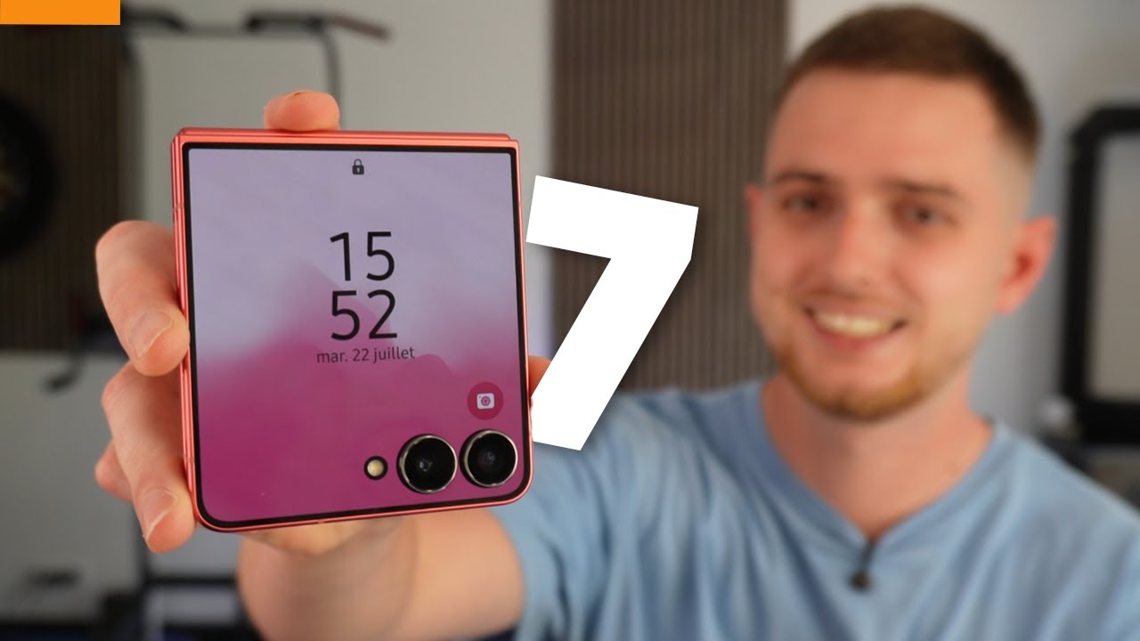 Samsung Galaxy Z Flip 7 : Unboxing & Premières impressions !
