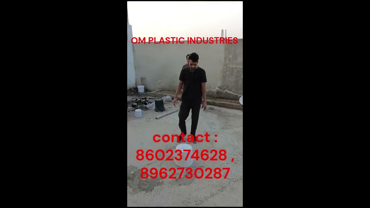 OM Plastic 20KG Bucket Drop Test | Ultimate Durability Challenge!