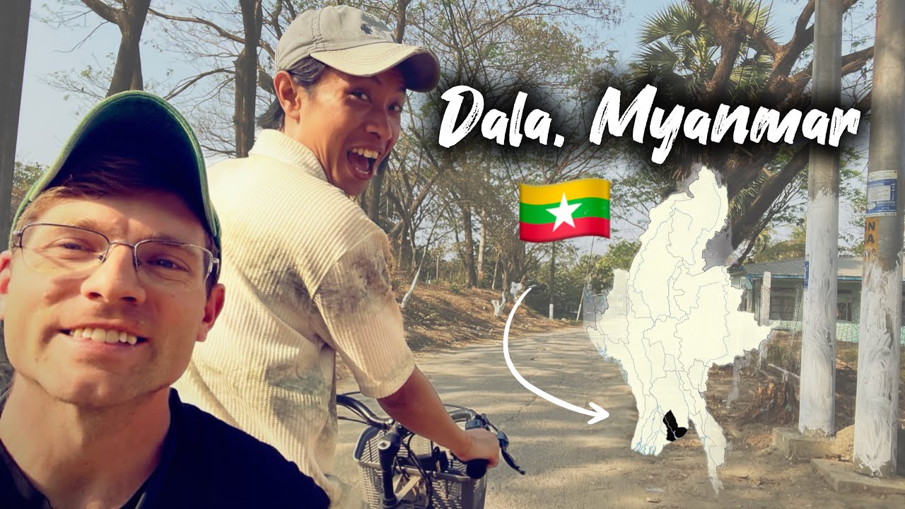 I spent the day at a village in Myanmar 